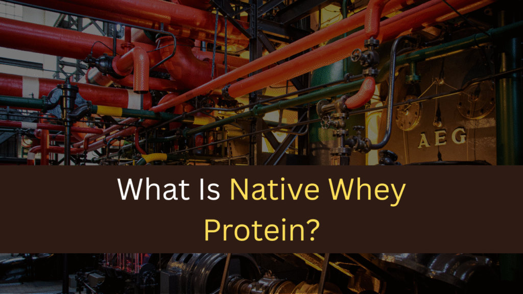 What Is Native Whey Protein?-maxproteinhub